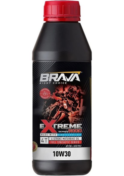 Extreme 9000 4t 10W30 500 ml Motor Yağı