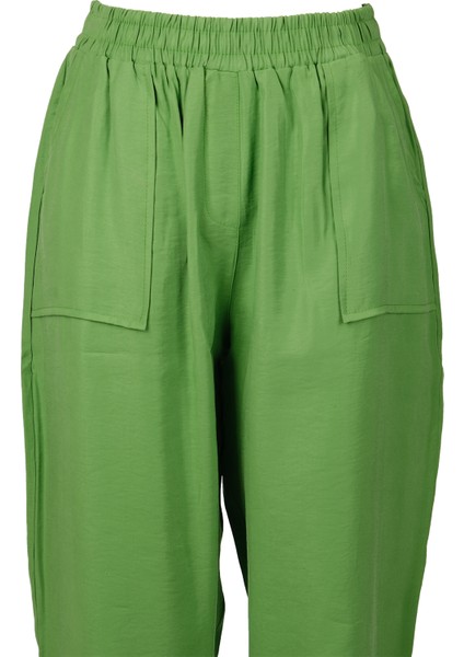 Vedi-bb Minimalist Oversize Kadın Pantolon - Midi Boy - Rahat ve Şık