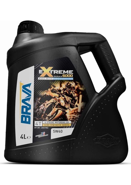 Extreme 6000 4t 5W40 4x 4 Lt Motor Yağı