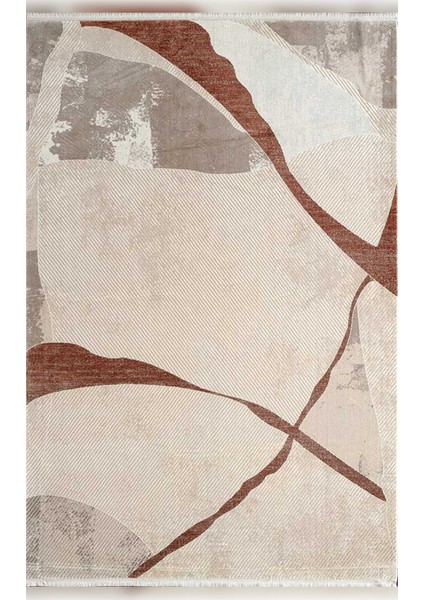 Voyage KJ02B Yumuşak Dokulu Viskon ve Akrilik ile Üretilen Üst Kalite Halı