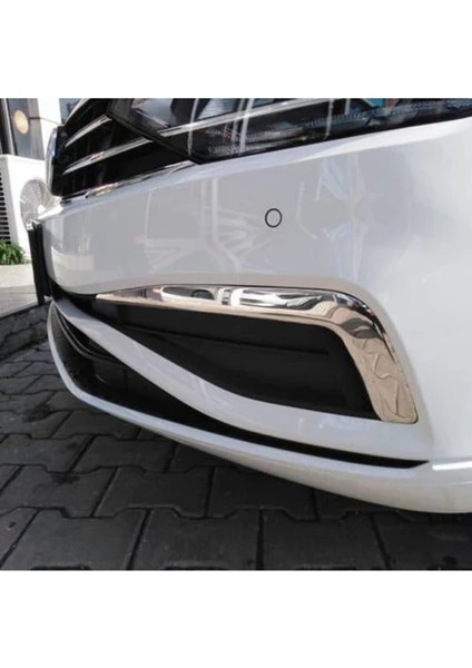 Vw Passat B8.5 2019 Sd Krom Sis Çerçevesi 2 Prç. Paslanmaz Çelik
