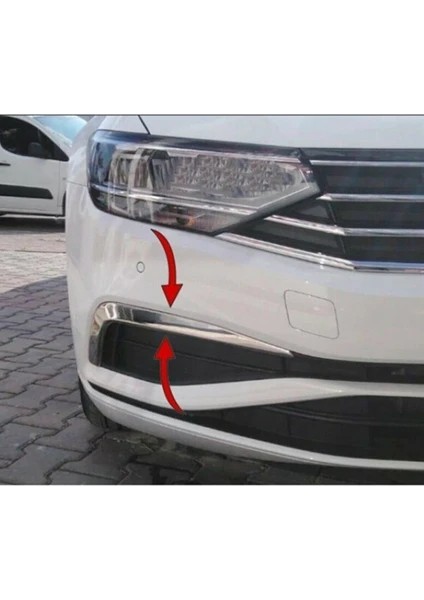Vw Passat B8.5 2019 Sd Krom Sis Çerçevesi 2 Prç. Paslanmaz Çelik fiyatları