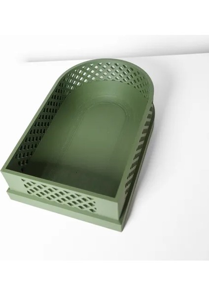 Geometrik Tasarımlı Dekoratif Kase