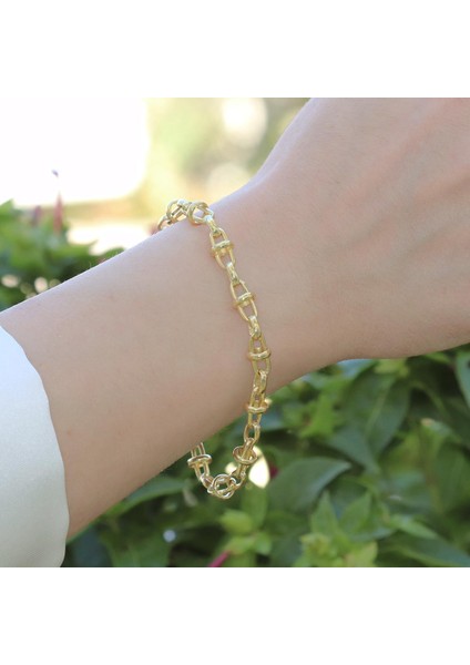Tffny Gold Kaplama Gümüş Bileklik fırsatları