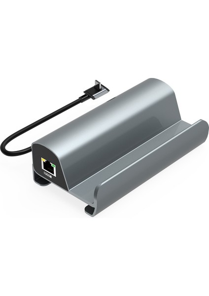6'sı 1 Arada Steam Deck Standı Aksesuarları 3*usb 3.0 HDMI 4K 60Hz Giga Ethernet 1000MBPS Usb-C Pd 60W Steam Deck Hub (Yurt Dışından)