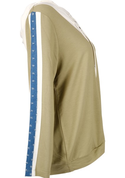 Vedi-bb Oversize Kapüşonlu Fermuarlı Kadın Ceket - Günlük & Spor modelleri