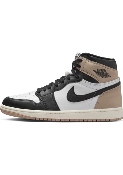 Air Jordan 1 Mid Retro Unisex Sneaker Hakiki Deri Bilekli Spor Ayakkabı Siyah Beyaz fiyatları