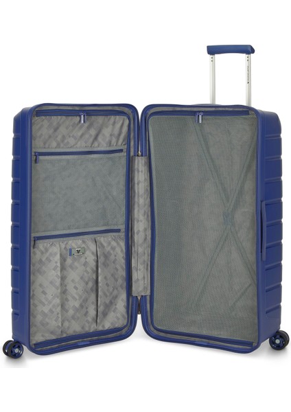 Unisex Valiz 41798723-23 Baule Medıo B-Flying Trunk Blu Notte fırsatları
