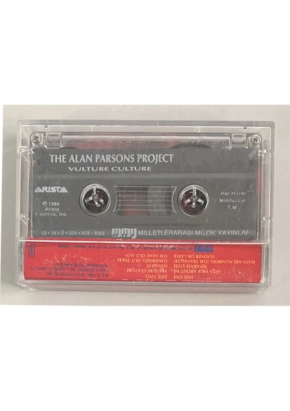 The Alan Parson Project Vulture Culture Kaset (Orjnal Dönem Baskı Kaset)