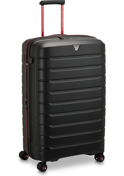 Unisex Valiz 41818181-81 Trolley Grande 4r 78 cm Exp. B-Flying Move Nero Fumo