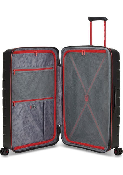 Unisex Valiz 41818181-81 Trolley Grande 4r 78 cm Exp. B-Flying Move Nero Fumo fırsatları