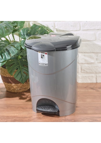 bella Pedallı Çöp Kovası - Gri - 30 Lt fiyatları