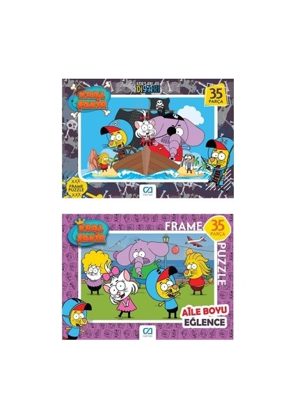 Kral Şakir 35 Parça Frame Puzzle-1