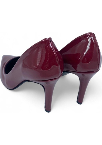 Rugan Kadın Bordo Stiletto - Crimson Luxe modelleri