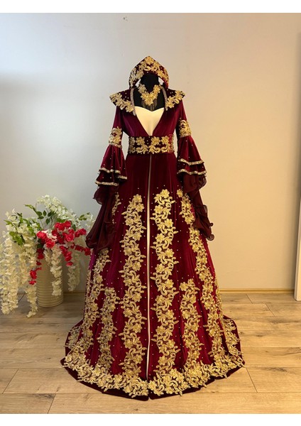 Butik Kına Gecesi Gelin Kaftanı