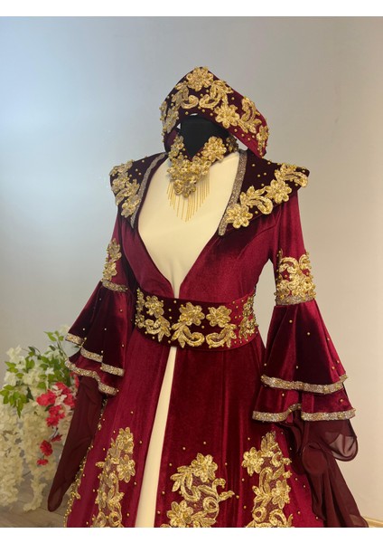 Butik Kına Gecesi Gelin Kaftanı