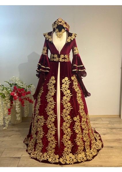 Butik Kına Gecesi Gelin Kaftanı