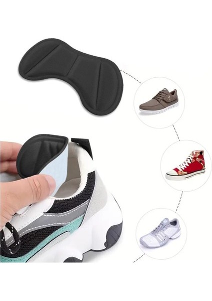 Ayakkabı Topuk Vurma Önleyici,daraltma Pedi Ayakkabı Içi Koruyucu Siyah fiyatları