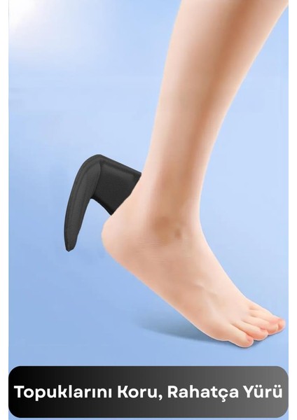 Ayakkabı Topuk Vurma Önleyici,daraltma Pedi Ayakkabı Içi Koruyucu Siyah modelleri