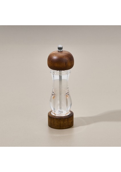 Karabiber Değirmeni - Şeffaf / Kahverengi - 19 cm fiyatları