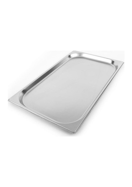 1/1 20 Gastronom Küvet (Tepsi) Krom / Tek Ebat