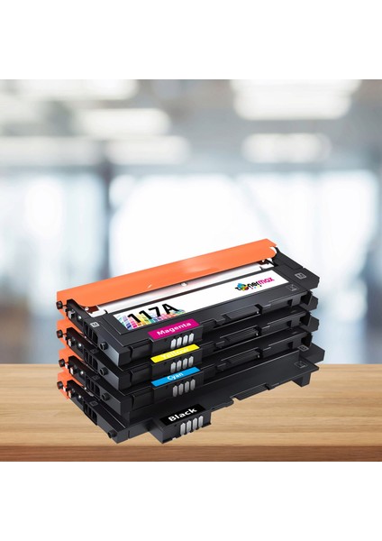 Hp Color Laser 150NW Muadil Toner Seti ( Siyah - Mavi - Sarı - Kırmızı )