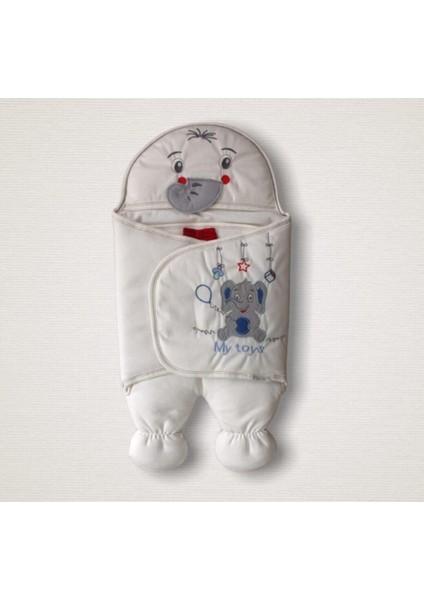 Filli Ayaklı Erkek Bebek Ayaklı Kundak