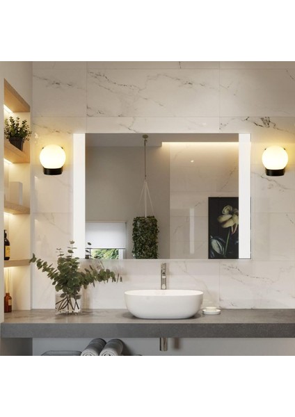 2 Adet 12 Watt Modern Tasarım Iç ve Dış Mekan, Bahçe, Balkon Banyo Apliği Günışığı 3000K LED Armatür indirimleri