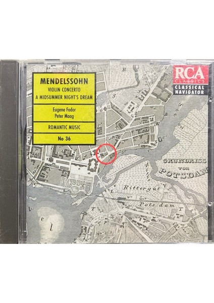 (Plak Değildir CD Dir) CD Mendelssohn Violin Concerto No 36 CD