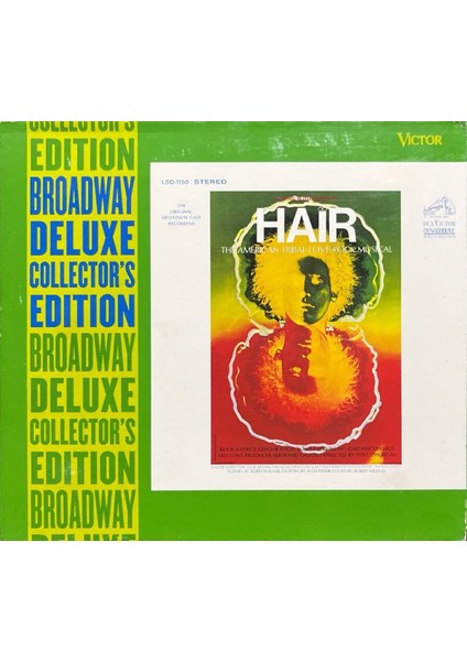 (Plak Değildir CD Dir) CD Hair Broadway Deluxe Collector's Edition Double CD