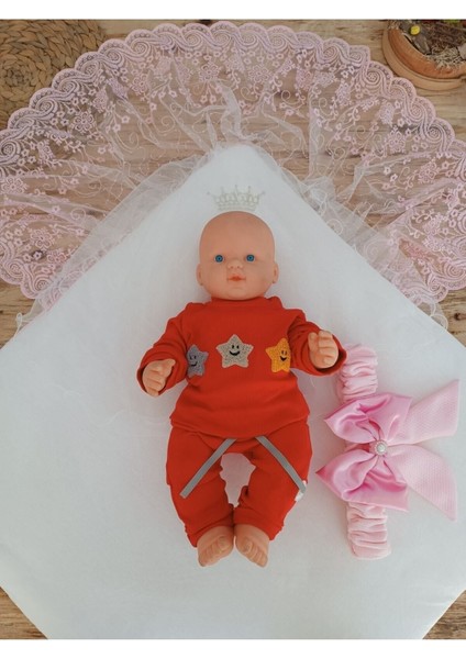 Sahra Taçlı My Princess Kız Bebek Kundak Pembe fırsatları