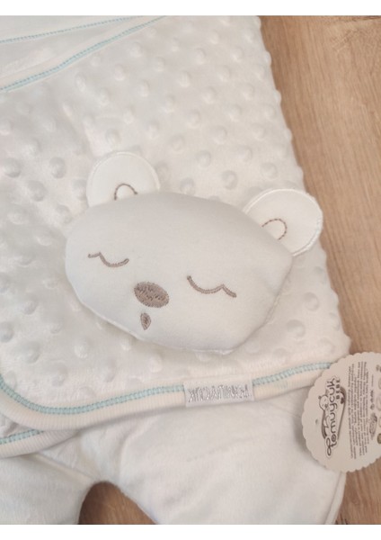 Oyuncaklı Ayaklı Kundak Ekru-Mavi fırsatları