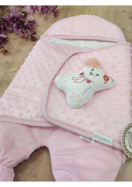 Oyuncaklı Ayaklı Kundak Pembe