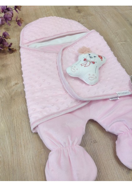 Oyuncaklı Ayaklı Kundak Pembe