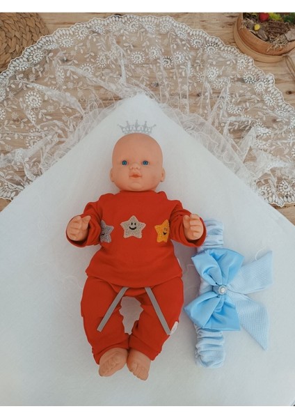 Sahra Taçlı My Prince Erkek Bebek Kundak Mavi fırsatları