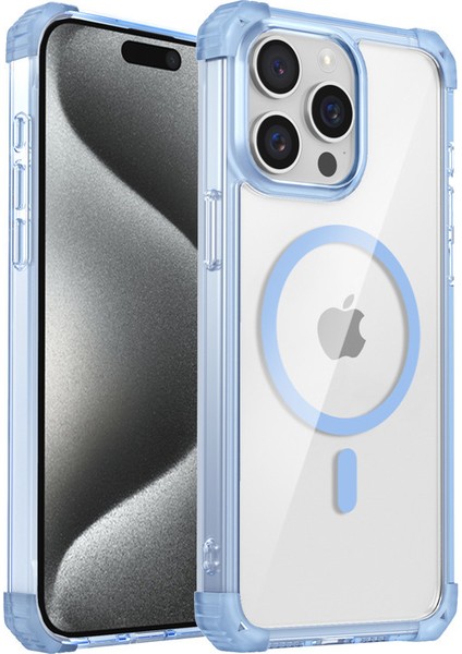 IPhone 16 Şeffaf Kılıf, Magsafe ile Uyumlu, Hibrit Manyetik Cep Telefonu Kılıfı IPhone 16 (Yurt Dışından)