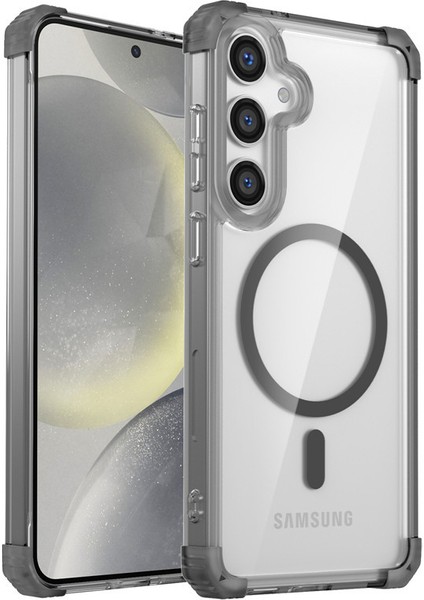 Samsung Galaxy S22 Plus Şeffaf Kılıf, Magsafe ile Uyumlu, Hibrit Manyetik Cep Telefonu Kılıfı Samsung Galaxy S22 Plus (Yurt Dışından)