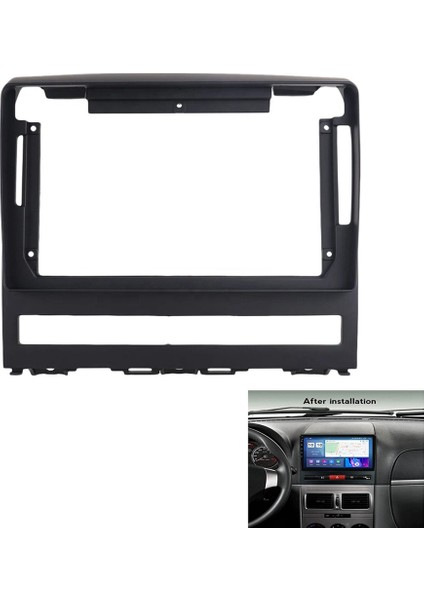 Araba Fasya Paneli Çerçeve 9 Inç Araba Radyo DVD Gps Mp5 Perla 2009 Albea 2004-2012 Için Dash Montaj Kiti (Yurt Dışından)