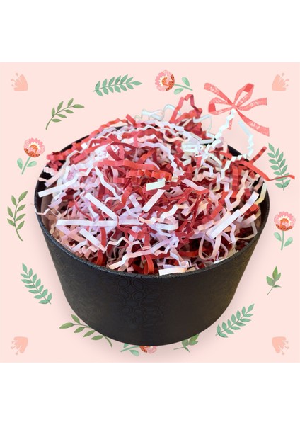 500 gr Zigzag Kırpık Kağıt , Kırpıntı Kağıt * Bahar Dalı Pembe / Krem / Bordo indirimleri