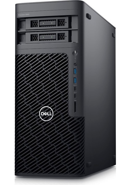 Precision Intel Xeon W5-2455X T5860-238 256GB 4tb+4tb Rtx A2000 12GB Windows 10 Pro Masaüstü Iş Istasyonu