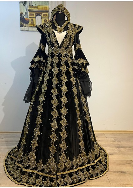 Gelin Bindallı Kaftan