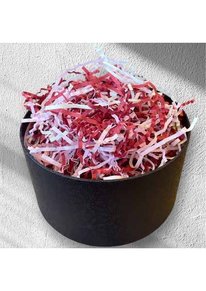 1 kg Zigzag Kırpık Kağıt , Kırpıntı Kağıt * Bahar Dalı Pembe / Krem / Bordo