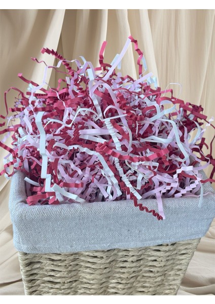 1 kg Zigzag Kırpık Kağıt , Kırpıntı Kağıt * Bahar Dalı Pembe / Krem / Bordo fiyatları