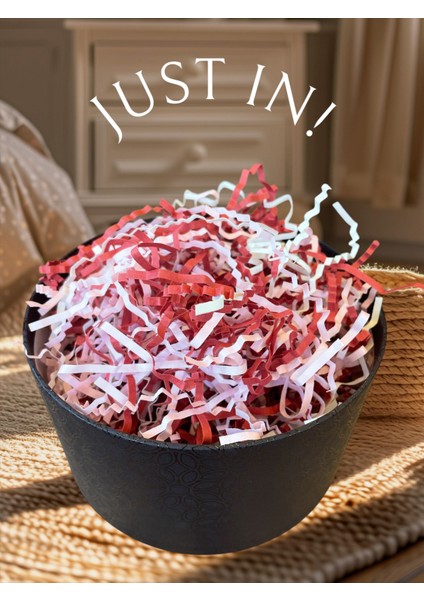 1 kg Zigzag Kırpık Kağıt , Kırpıntı Kağıt * Bahar Dalı Pembe / Krem / Bordo indirimleri