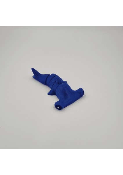 Çekiç Başlı Köpek Balığı Magnet Tekli - Safir Mavi