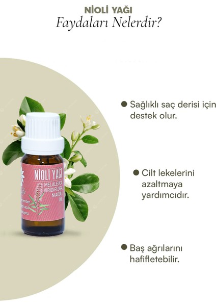 Panlıfe Nioli Yağı 10ML ( Niaouli ) %100 Saf Analiz Sertifikalı ( Markamız Eczane Kuruluşudur. ) fırsatları