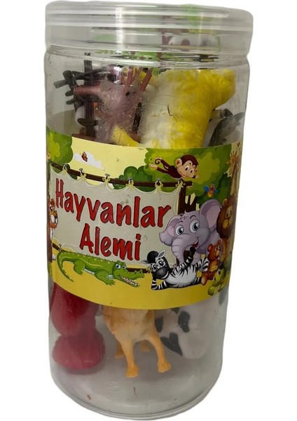 Kovada 13 Parça Çiftlik Hayvanları Seti