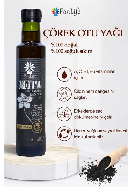 Çörek Otu Yağı 250 ml
