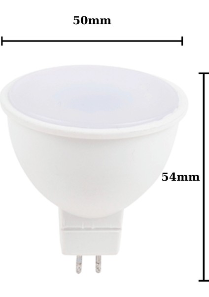 KES046B 5W LED Ampul G5.3 Duy Beyaz Işık - 3’lü Paket fiyatları