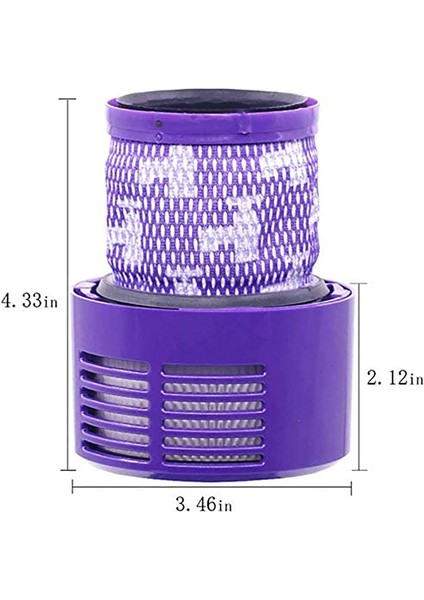 3 Paket, Cyclone V10, SV12 Için Filtreler. Yedek Parça Vakum Filtre Takımı (Yurt Dışından) indirimleri